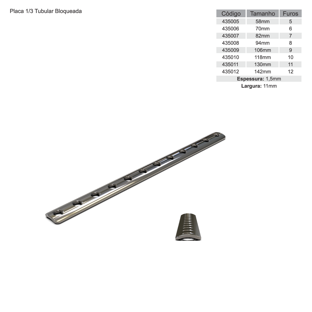 Placas Standard Pequenos Fragmentos — imagem 1
