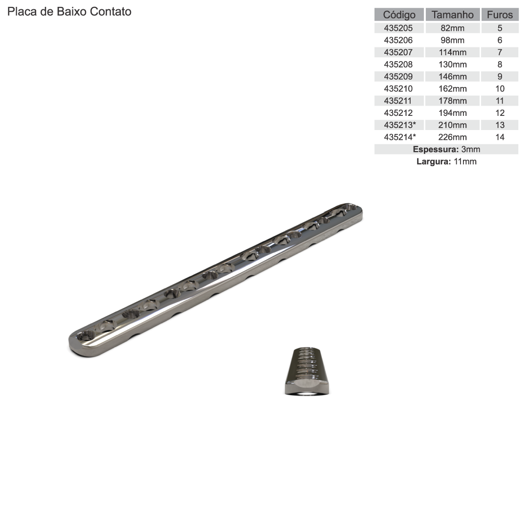 Placas Standard Pequenos Fragmentos — imagem 3