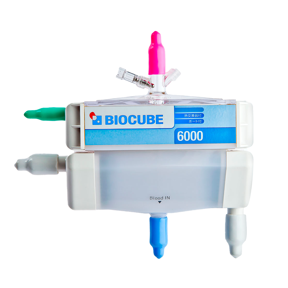 Oxigenador de Membrana Adulto para ECMO Biocube 6000